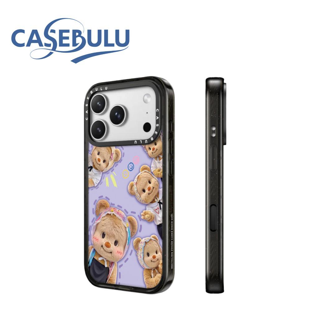 

Butter Bear iPhone 17 Pro Max/16 Pro Transparent Acrylic Phone Case 16
