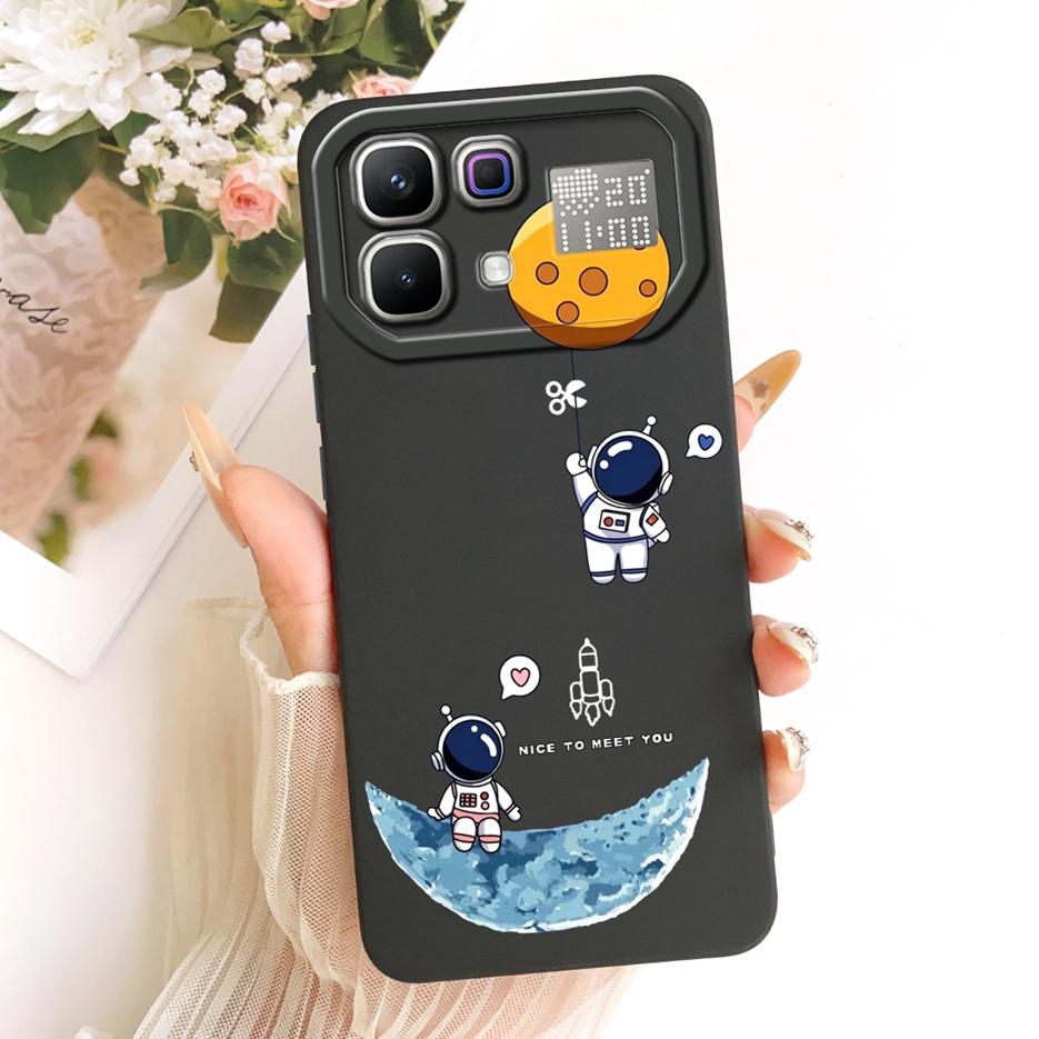 Für Infinix Note 60 Pro Hülle X6878 Niedliche Katze Astronaut Cartoon Hülle Weiche Silikonhülle Für Infinix Note 60 Ultra Note60 Pro Taschen