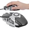 Computer Mouse RGB Gaming 6 Buttons Wired Gamer Mice for Laptop Desktop PC with FanGray