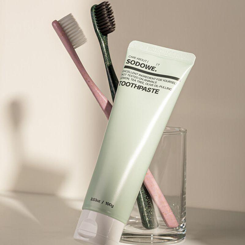 Soduwi Refresh Basilikum Zitrone Zahnpasta 100g x 3