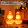 Décoration Citrouille Lumineuse d'Halloween pour Accessoire de Fête Intérieur Extérieur