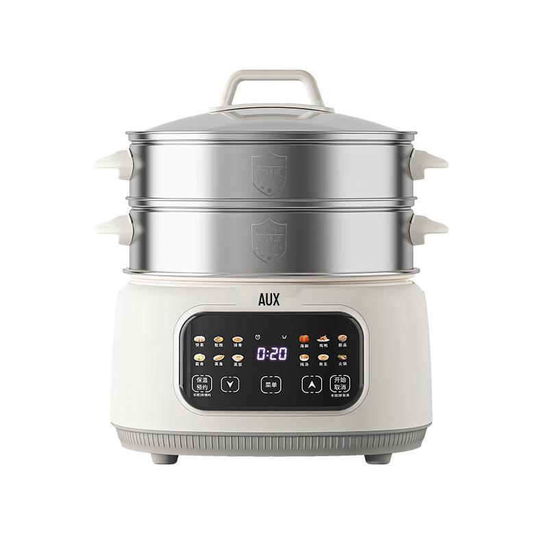 AUX Multifunction Electric Steamer & Hot Pot CN plug (adapter included)