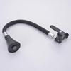 TLXT Black Wall-Mounted Single Cold Swivel Kitchen Faucet