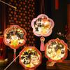 PVC 2025 Snake Year Portable Lantern Chinese Style Children Handheld Lantern  Hanfu Accessories