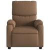 Relaxation Armchair Brown Fabric