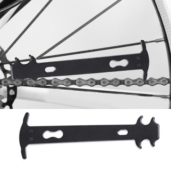 Bike Chain Ruler Solid Repair Parts Lightweight Bicycle Chain Wear Indicator Checker for MTB