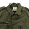 FRENCH ARMY 80s vintage Military jacket 88L Khaki Men's Used