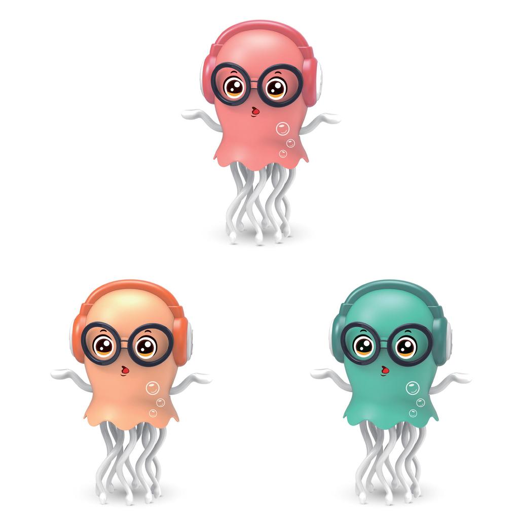 Electronic Toy Jellyfish With Flashing Lights Music And Obstacle Avoidance For Kids Learning And Play