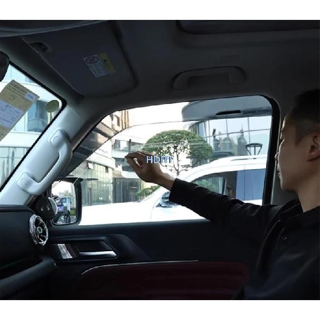 Fit For Great Wall GWM WEY Tank 300 2025 + Car Styling Weather Shield Window Visor Sun Rain Shelter Accessories Exterior Sticker