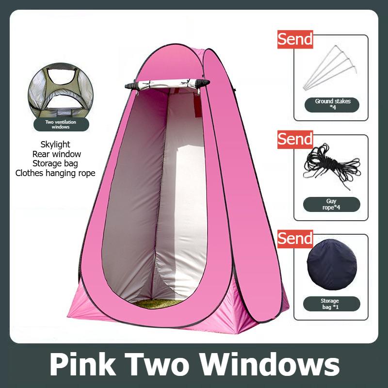 Portable Camping Bathing Tent Changing Tent Mobile Toilet Outdoor Shower Camping Quick Opening Outdoor No Need To Build Bathroom