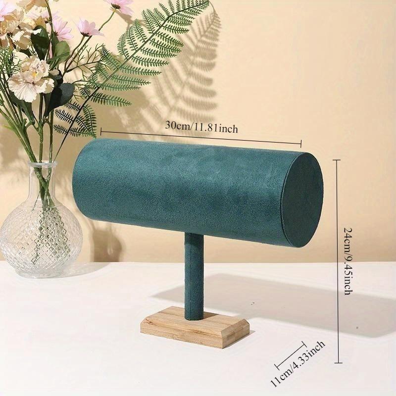 

3Tier Velvet Headband & Jewelry Display Stand Oval Multi-Purpose Organizer for Hair Accessories, Night Market Stall Decor, Soft Fabric Surface,