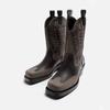 Fashion NEW Classics Chelsea Boots Women Black Ankle Boots Autumn Winter Shoes 2024 Leather Platform Short Boots Slip On
