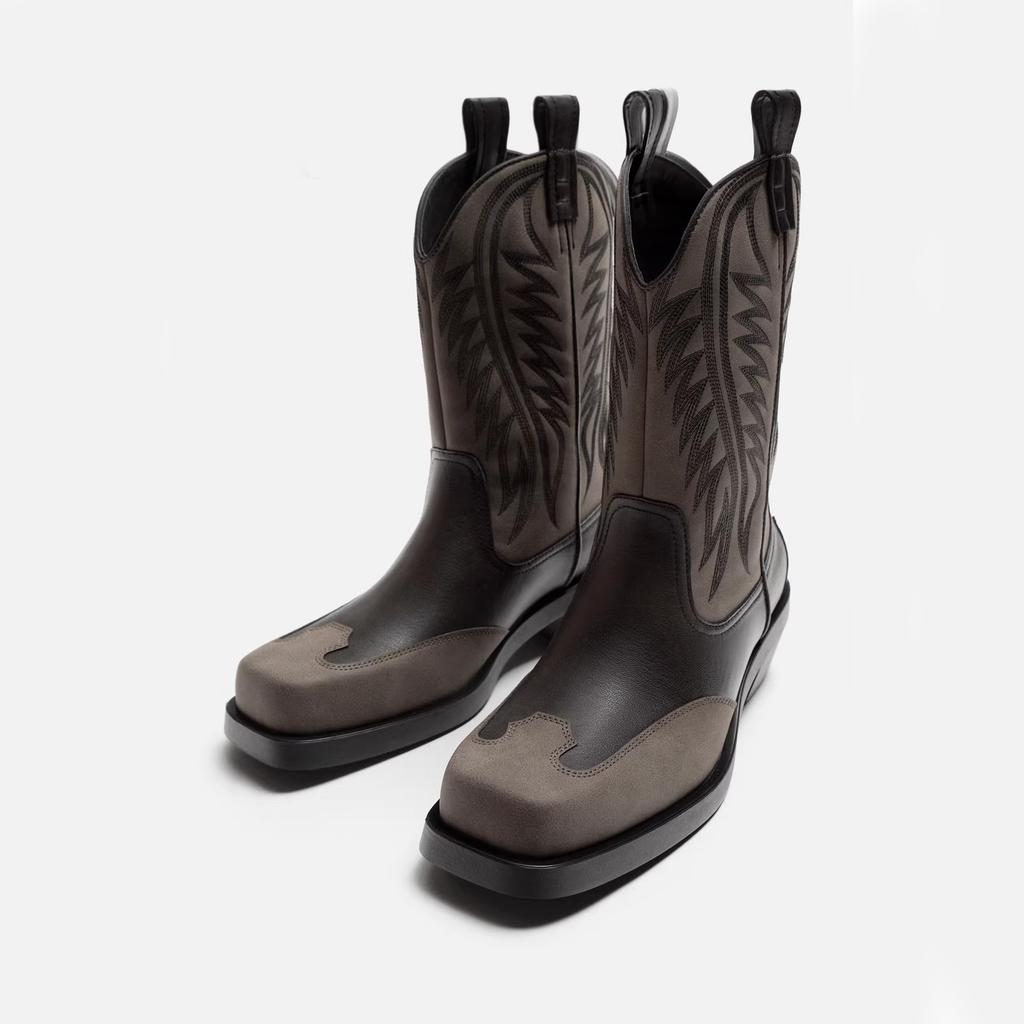 Fashion NEW Classics Chelsea Boots Women Black Ankle Boots Autumn Winter Shoes 2024 Leather Platform Short Boots Slip on