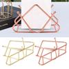 Napkin Holder Iron Art Vertical Style V Shape Large Capacity Bottom Thickening Widening Design Paper