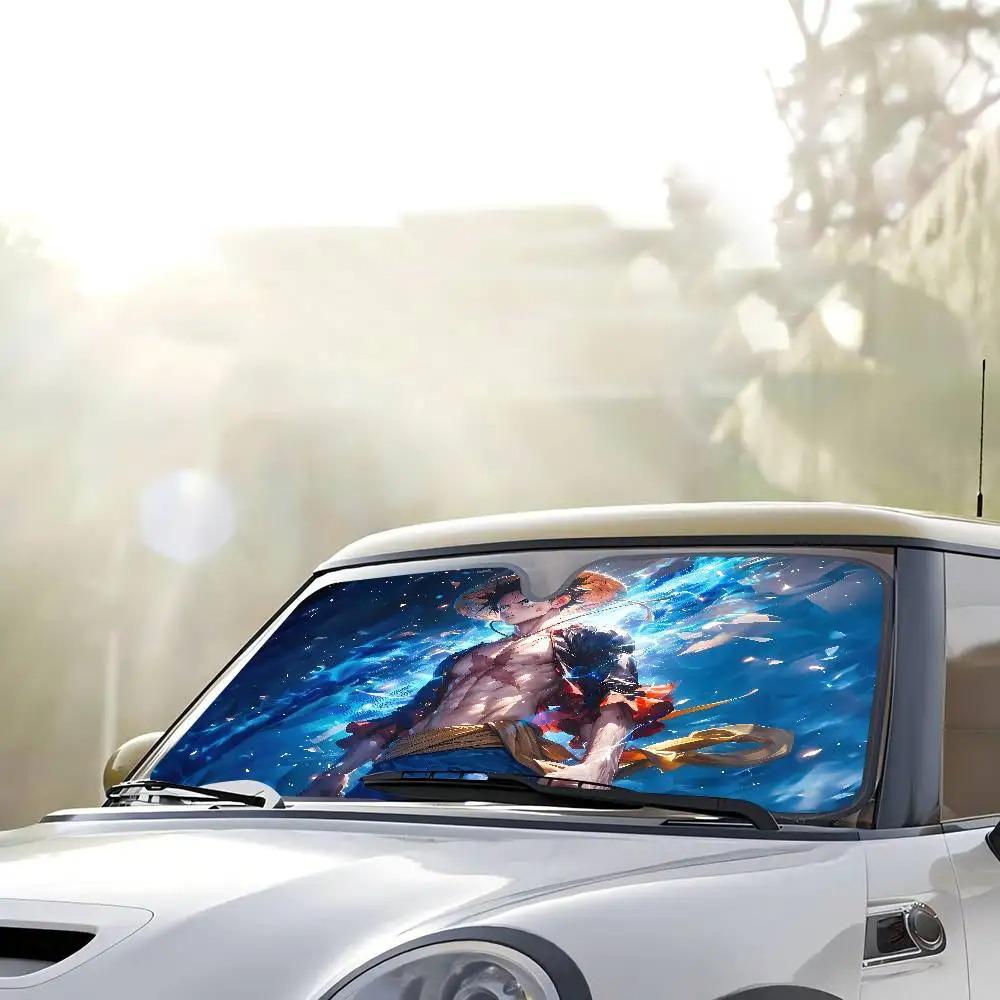 One Piece Car Sun Shade - Heat Insulating Windshield Protector