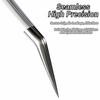 Stainless Steel Eyelash Extension Tweezers Hand Account Craft Tweezers  Miniature Scene Stickers