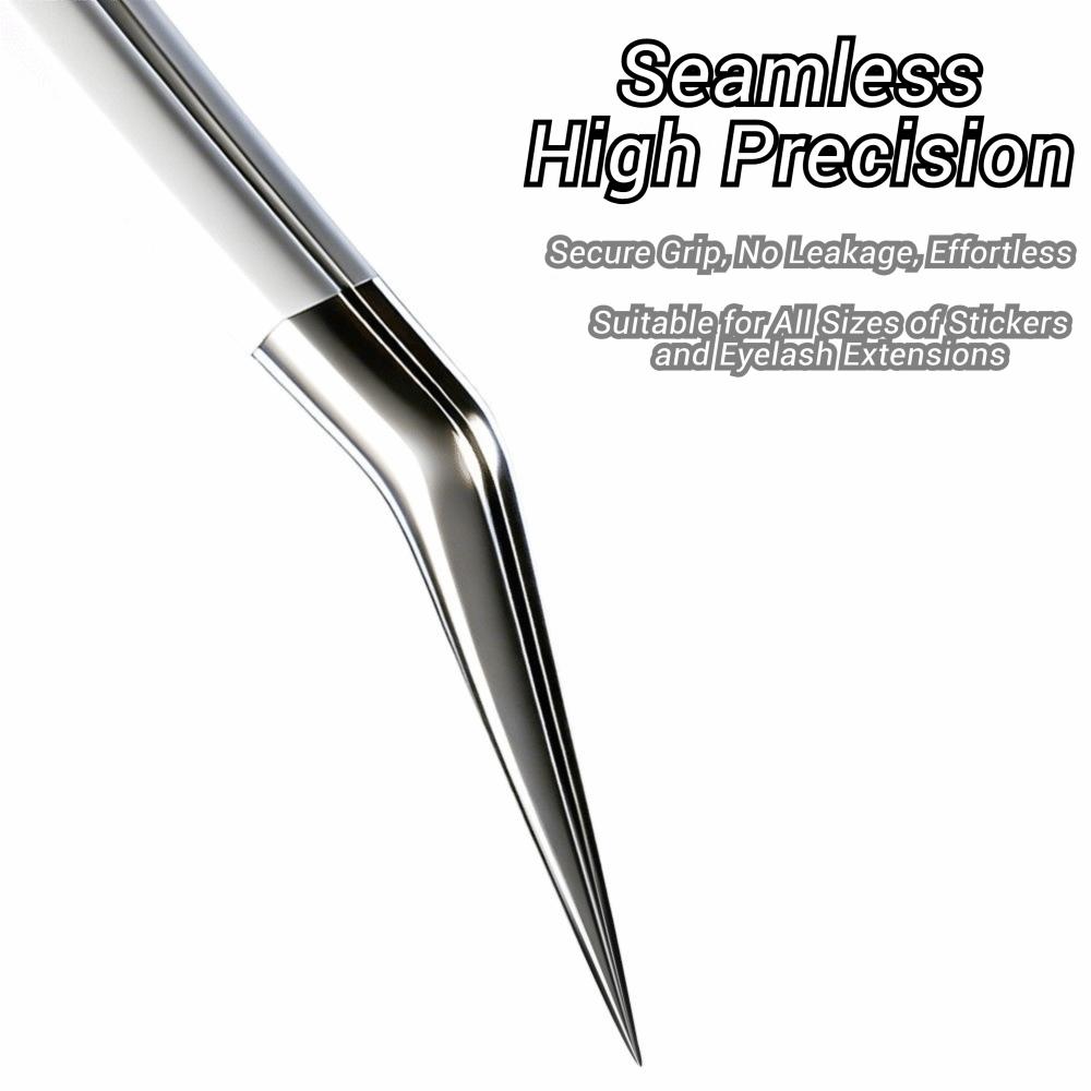Stainless Steel Eyelash Extension Tweezers Hand Account Craft Tweezers  Miniature Scene Stickers