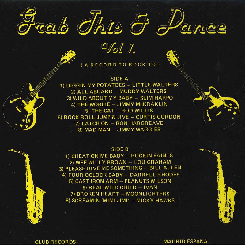 

LP Record VARIOUS - Grab This & Dance Volume 1 GDLP001 CLUB Spain Rock Used