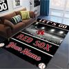 Naam Op Maat Boston Red Sox Logo Tapijt Vloerkleed voor Woonkamer Slaapkamer Huis Sofa Decoratie, Kinderen Spelen Antislip Vloermat