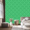 Geometric Diamonds Green Wallpaper for Living Room and Bedroom 50x1000