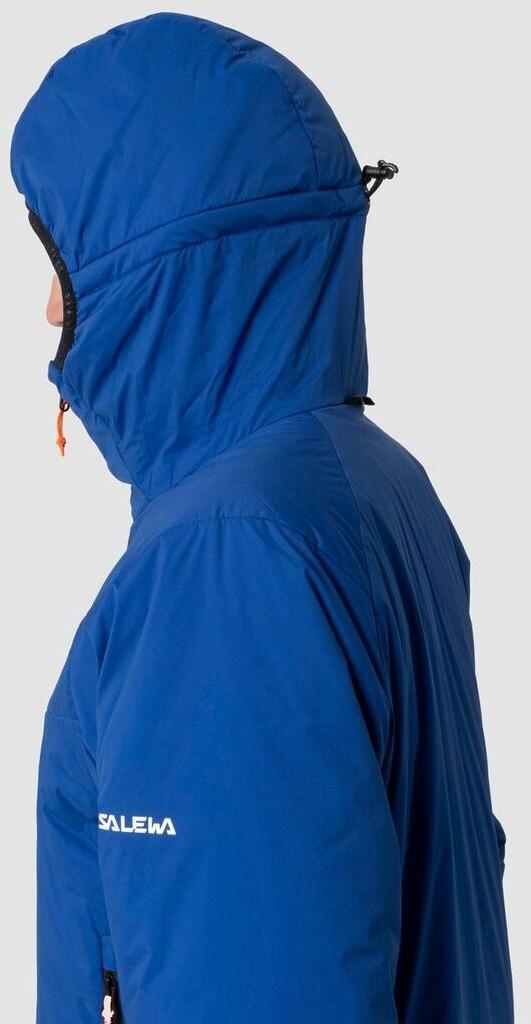 Jacket Salewa Ortles Tirolwool Responsive Stretch Hooded Jacket Men Blue Electric