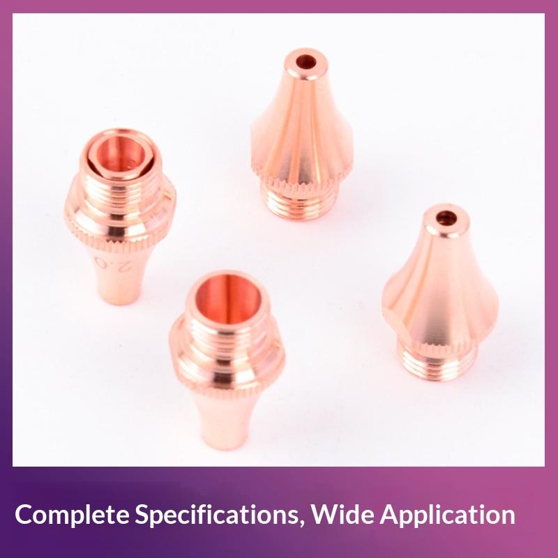 BOCI D11 H19 M8 Laser Cutting Nozzle 1.0-5.0mm Double Single Layer Reliable Part for Fast Sheet Cutting