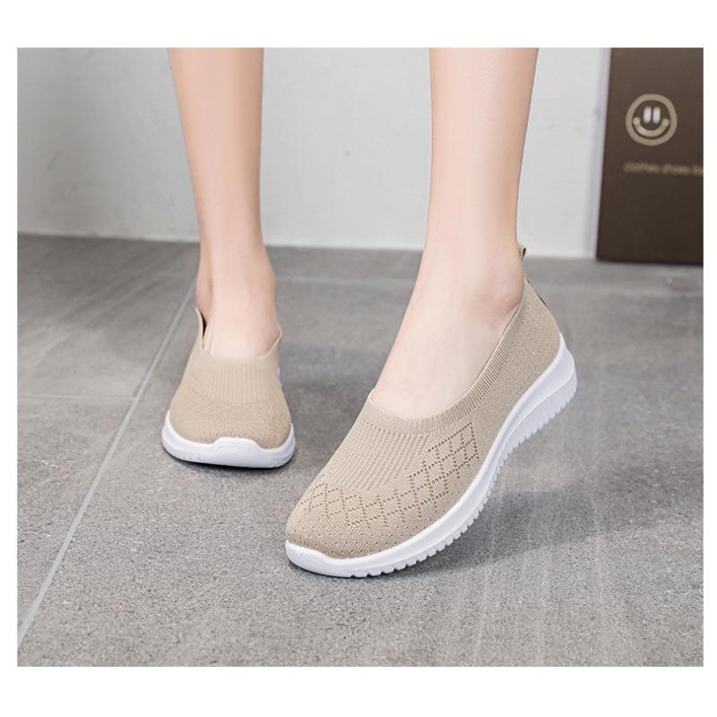Soft Sole Comfortable Elderly Casual Sneakers  Plus Size Women's Shoes