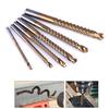 6Pcs Hss Countersink Drill Bit Titanium Coated Hss Saw Drilling Power Tools High Quality