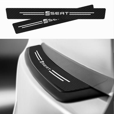 4 szt. Naklejki Ochraniacze Progów Samochodowych Wodoodporne Naklejki Do Cupra Ibiza 6f Leon MK3 FR Cordoba Racing Arona Ateca Altea