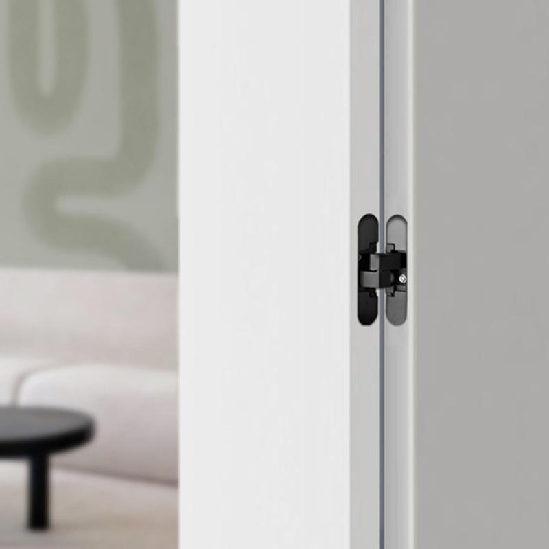 Stainless Steel Hidden Hinges Cross Door Hinge Invisible Folding Hinges Window Accessories Furniture Supplies Hardware