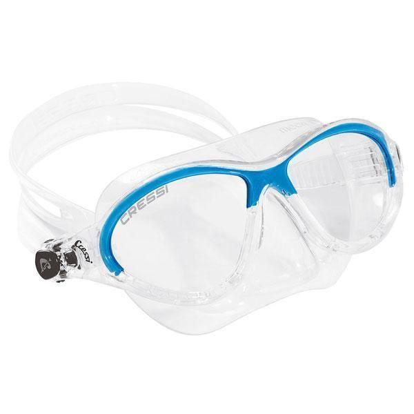 Masque De Snorkeling - CRESSI - Moon Kid - Verres Incassables - Adaptabilité Parfaite - Boucles Micrométriques