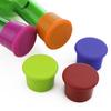 Reusable Solid Color Silicone Wine Beer Beverage Bottle Sealer Cap Cover Stopper