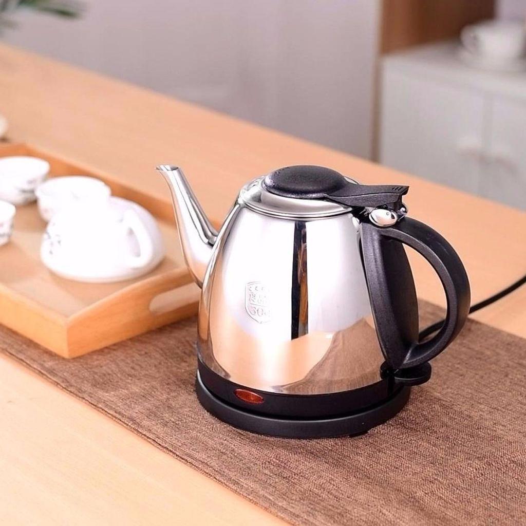 304 Stainless Steel Long Spout Electric Kettle for Tea & Hot Water