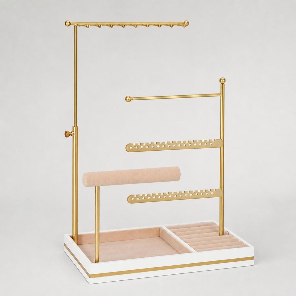 Jewelry Organizer Divided Desktop Elegant for Bedroom