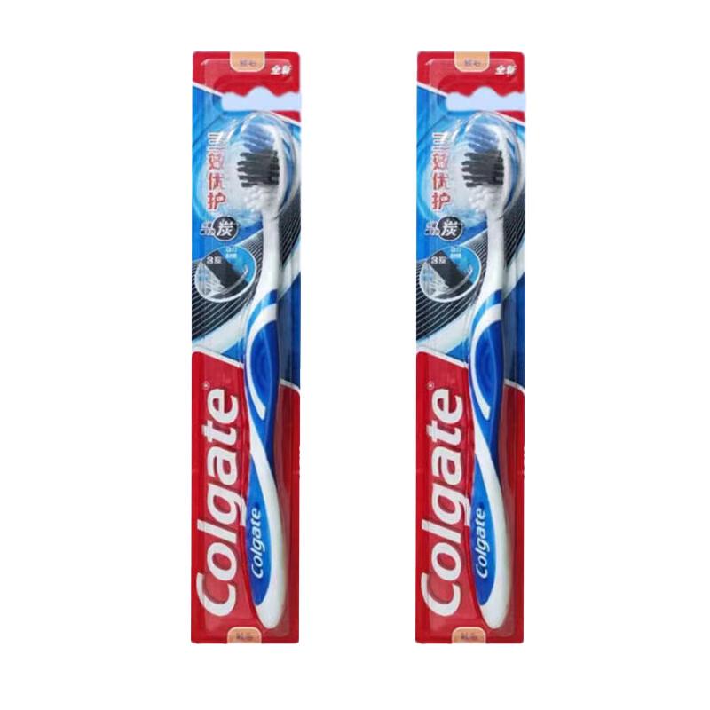 Colgate Triple Action Deep Clean Gum Care Toothbrush - 2-Pack