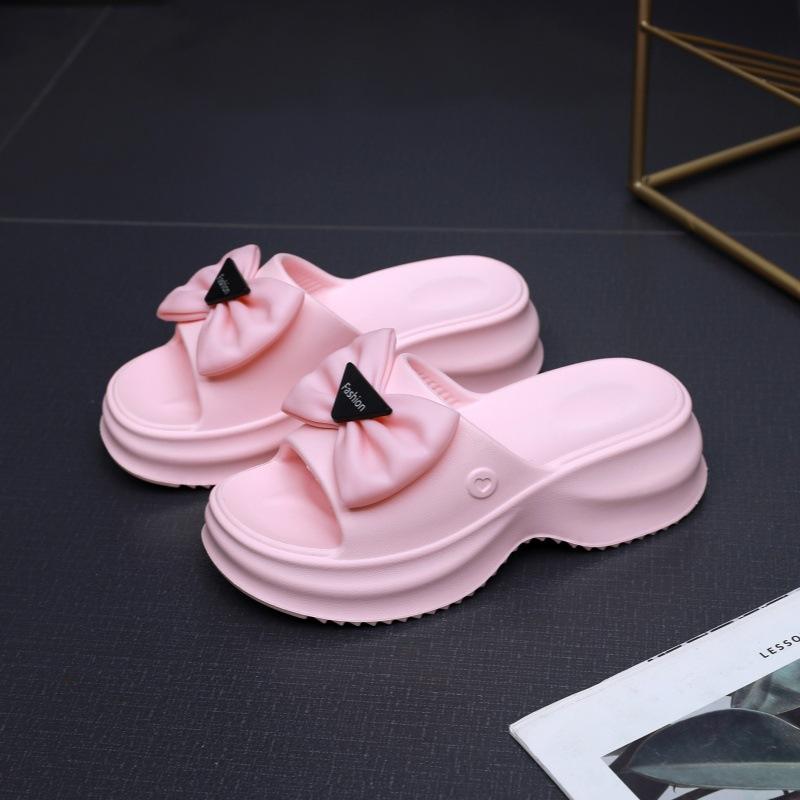 EVA Thick-soled Slippers Women's Summer New Summer Seaside Slippers Thick-soled Beach Wear Cool Slippers