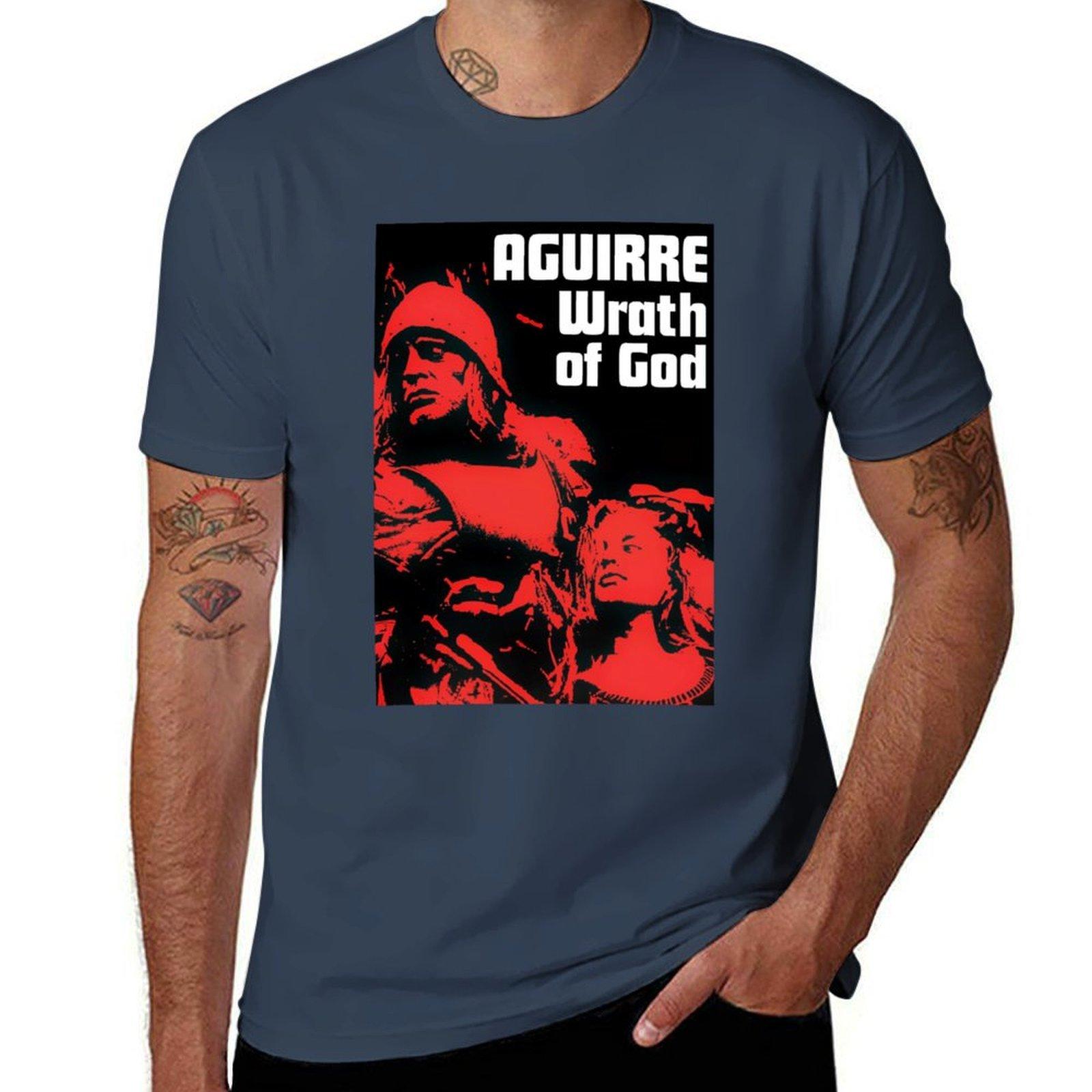 Aguirre the Wrath of God Werner Herzog TShirt Outdoor Work Short Sleeve Top S