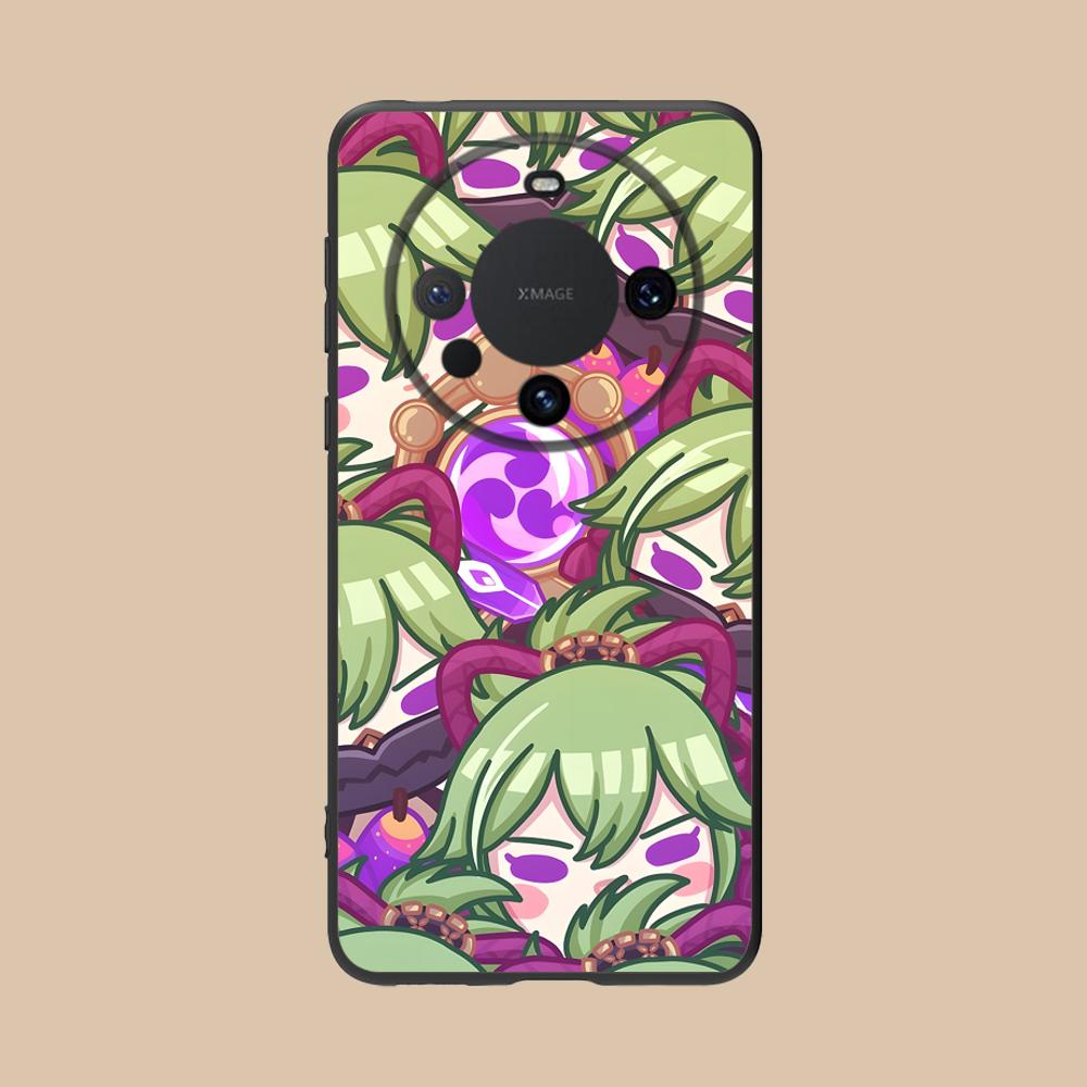 

Game GI Kuki Shinobu Mobile Phone Case for Huawei Mate 60 50 40 30 20 10 Pro Plus Lite E 5G Colorful Printing Cover Cover Pretty Huawei Mate 10 Lite