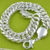 Hot 925 Sterling Silver Chain Charms Bracelets for Women Charms Noble Find Designer Party Wedding Jewelry Holiday Gifts