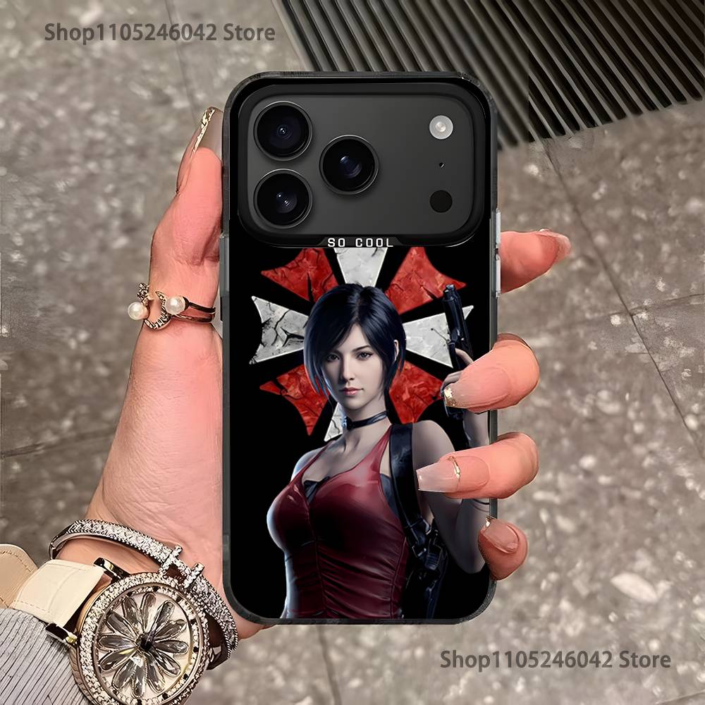 

Чехол для телефона R-Resident E-Evil 4 Черный Матовый Ударопрочный Чехол Для iPhone 17,16,15,14,13,12,11,Pro,XS,Max,Plus,Mini,SE4,E iPhone12PRO