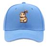 Cute Standing Capybara Ponytail Cartoon Animal Illustration Sandwich Baseball Cap Unisex Women Sun Cap Outdoor Workouts Hat