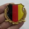 Metalowa Flaga Narodowa Samochodowa Naklejka Samochodowa Chiny Stany Zjednoczone Niemcy Francja Wielka Brytania Włochy Japonia Wietnam Korea Południowa Naklejka z Emblematem Bocznym
