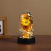 Acrylic Cover Eternal Roses, Sunflower Simulation Flower Gifts, and Girlfriend Desktop Night Light Ornament.