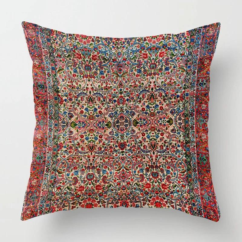 Moroccan Style Pillowcases with Complicated Patterns, Living Room Sofa Cushion Covers, Home Pillowcase Decoration