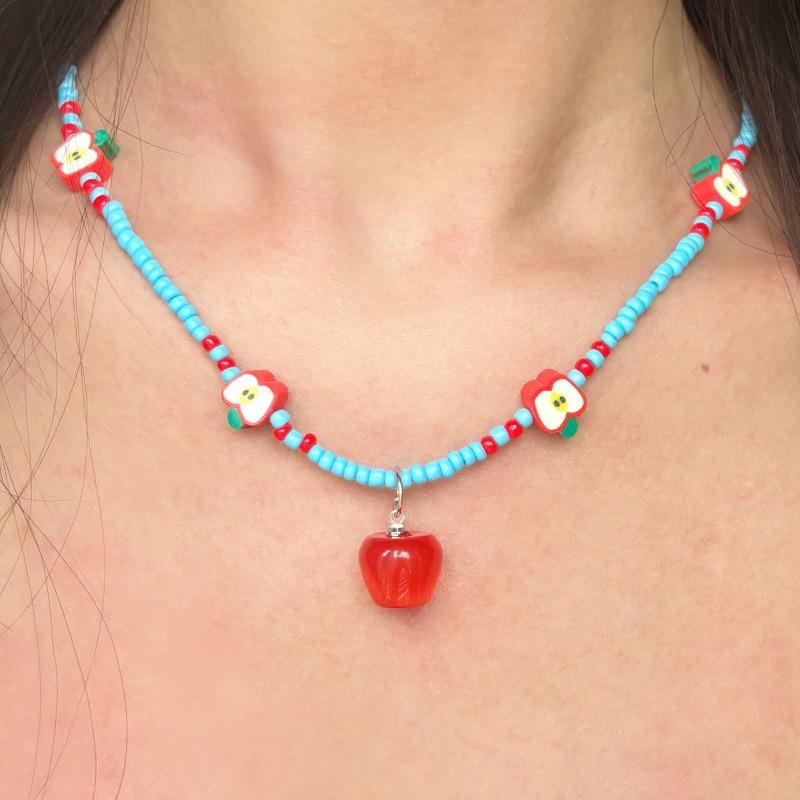 Halskette Bronze Alt Retro Nische Designgefühl Personalisierte Schlüsselbeinkette