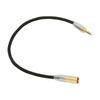Gold Plated Professional Audio Cable Plug and Play 3.5mm to Mini XLR Adapter  Microphone Connection