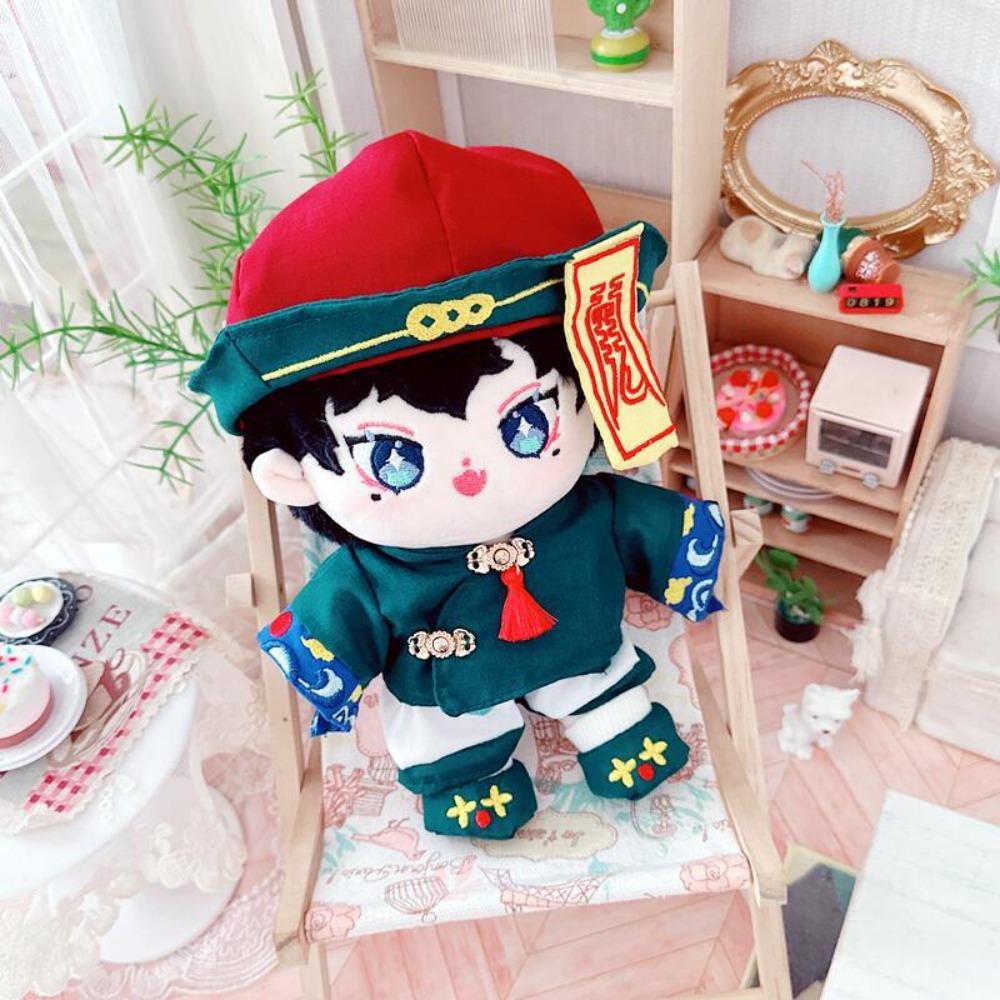 Green Halloween Cotton Doll Clothes Set Cosplay Plush Dolls Clothes Doll Accessories