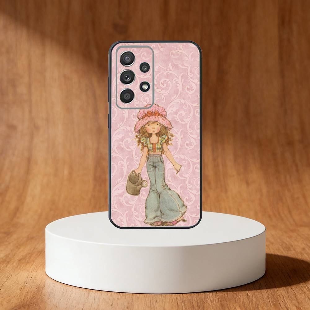 

Art S-Sarah K-Kay Pattern Phone Case For Samsung S25,S24,S21,S22,S23,S30,Ultra,S20,Plus,Fe,Note,10,9,5G Black Cover Samsung S25