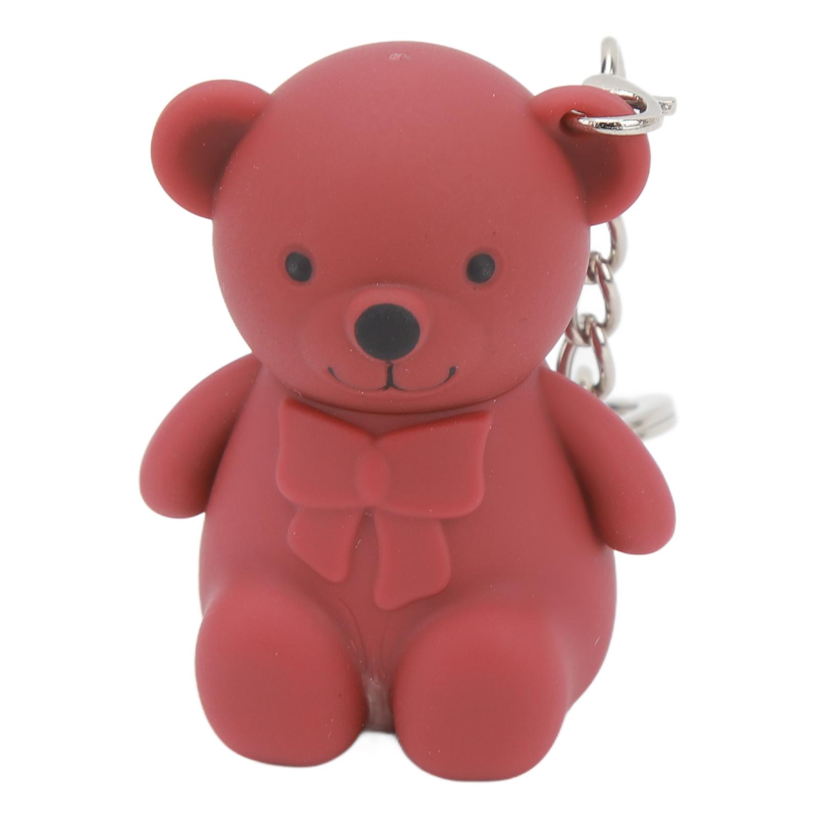 Матовая помада-глина Высокопигментированная Брелок-мишка Стойкая Кремовая текстура Помада-глина 04