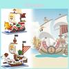 One Piece Going Merry Thousand Sunny Particle Building Blocks Puzzle Toy For Boys And Gift